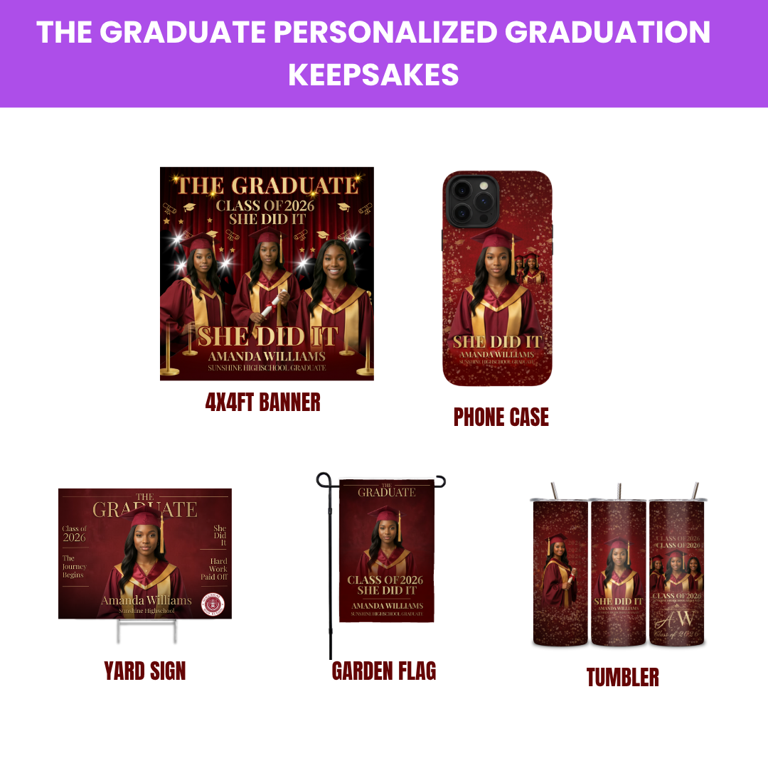 Personalized Graduation Collection | Custom Grad Gifts