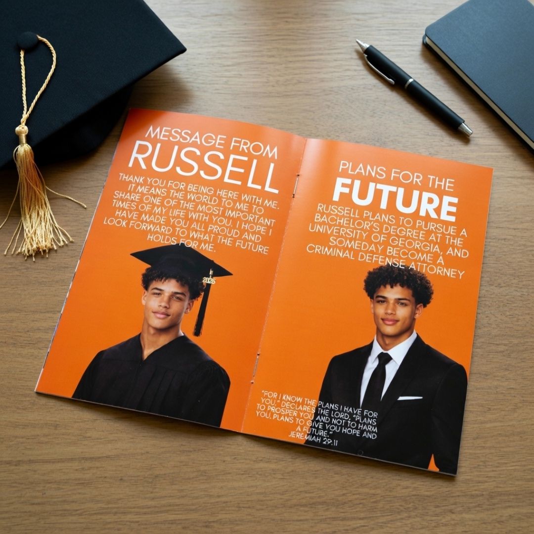 Personalized Graduation Booklet 2026 | Senior Memory Book