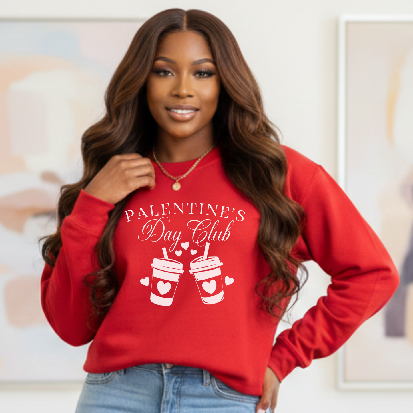 Palentines Day Club - Personalized Friendship Apparel for Your Besties