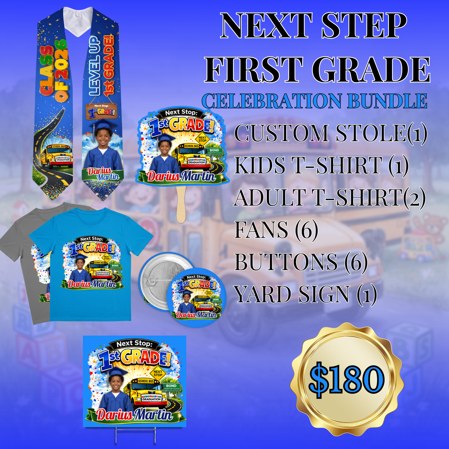 First Grade Celebration Bundle – Complete Set