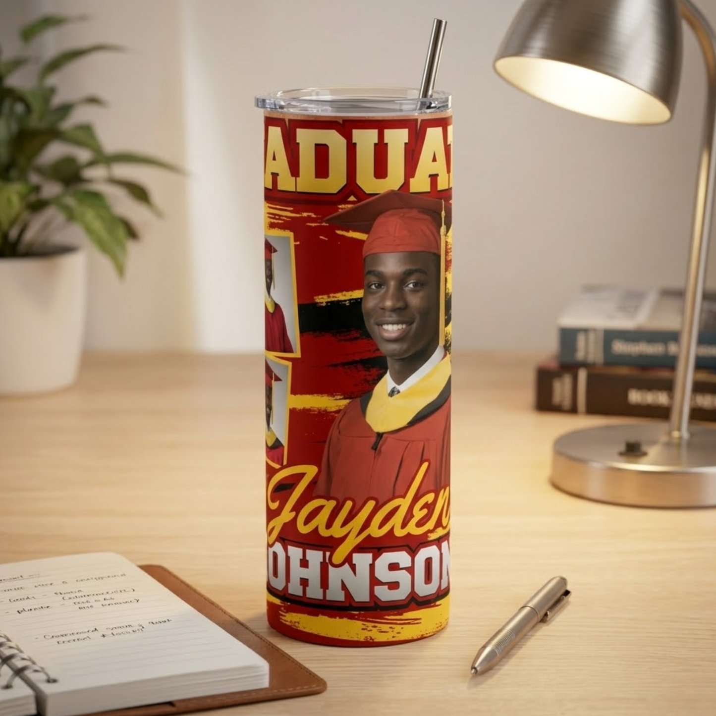 Personalized Graduation Tumbler 20oz | Custom Senior Gift