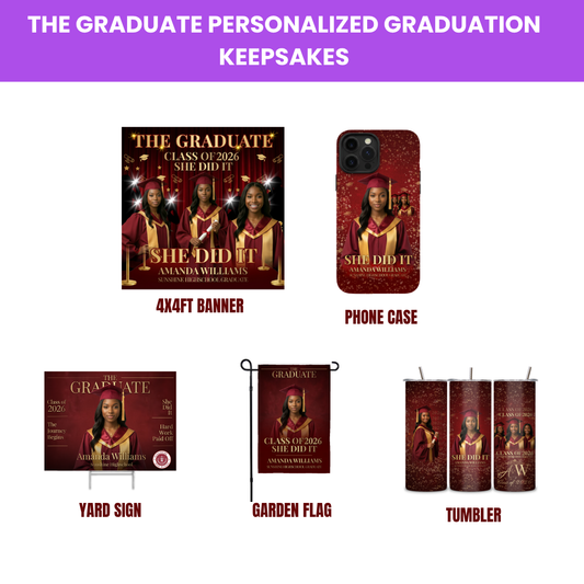 Personalized Graduation Collection |  Custom Grad Gifts