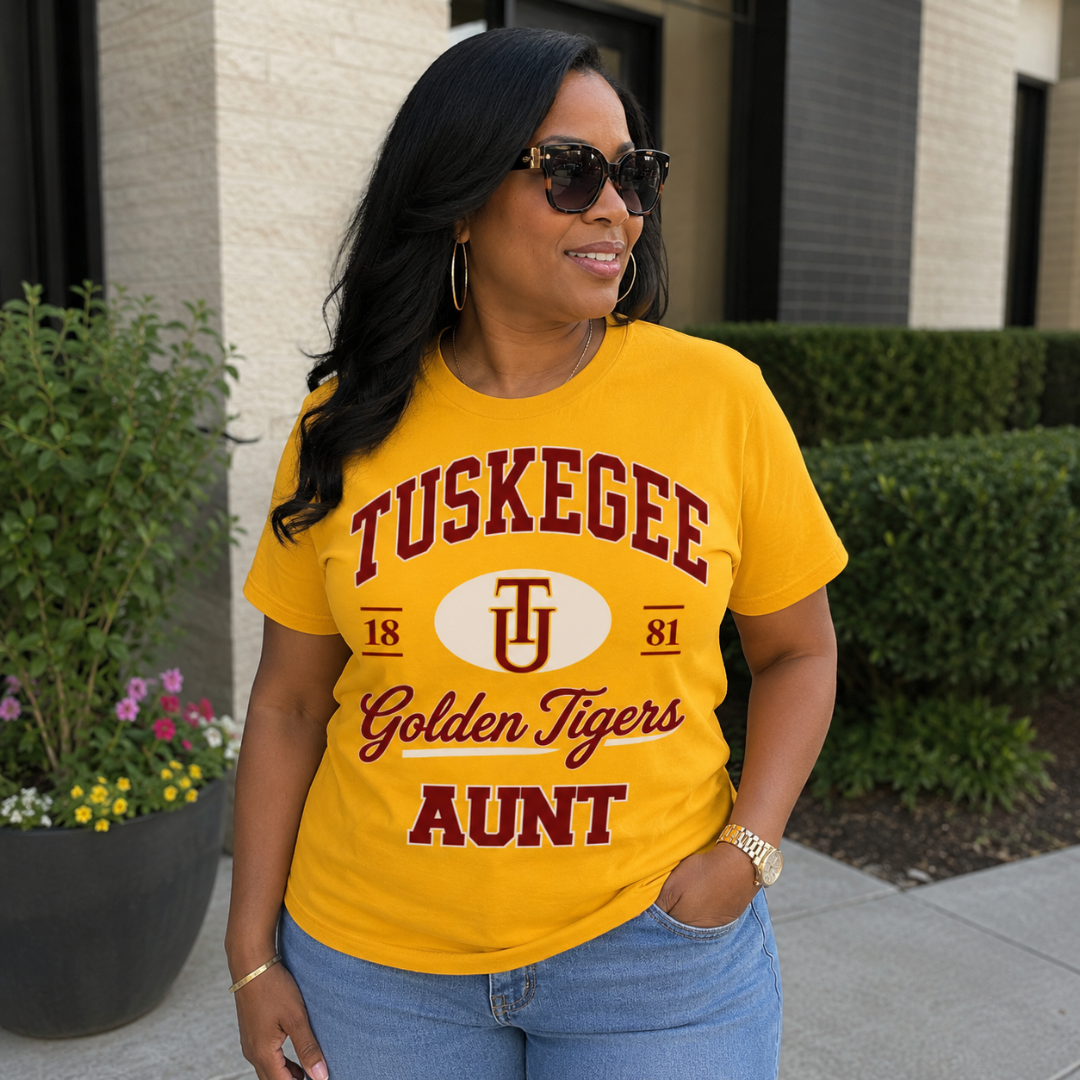 Tuskegee University Retro 1881 Oval Badge | HBCU Legacy Family Apparel