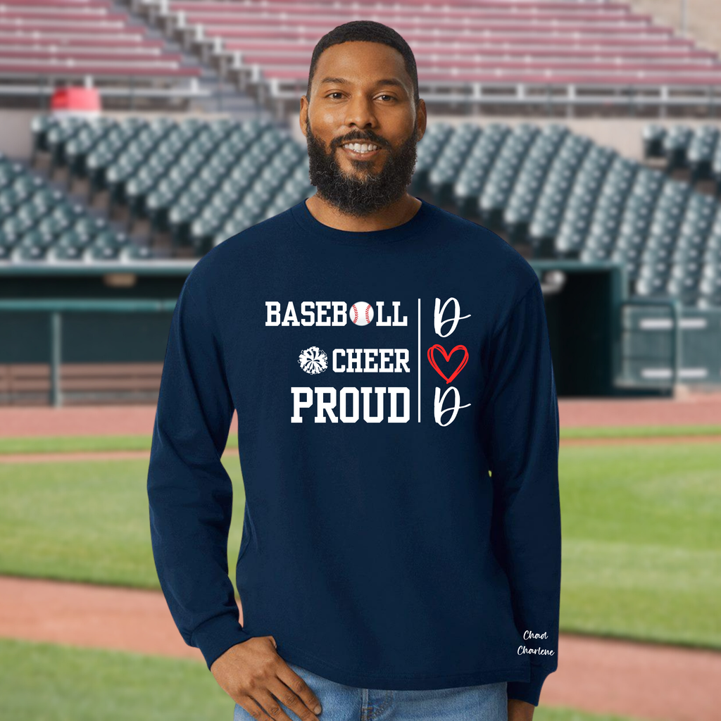 Custom Sports Mom or Dad Shirt Gildan T Shirt Long Sleeve Crewneck Sweatshirt and Hoodie