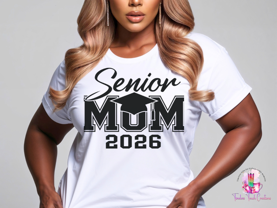 Senior Mom Shirt 2026 – Graduation Tee for Proud Mothers of High School Seniors