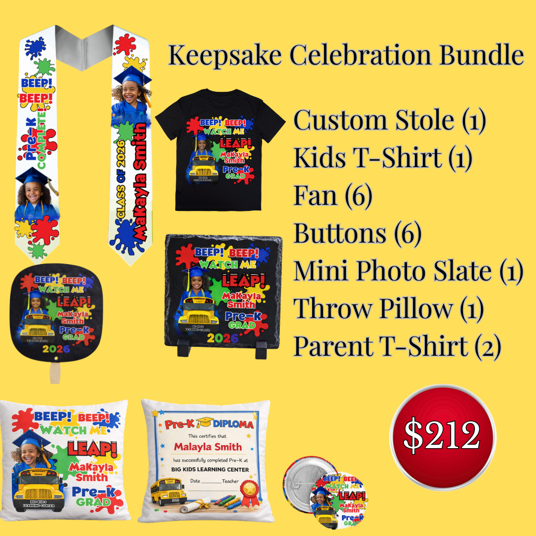 Keepsake Celebration PreK Bundle – Watch Me Leap Theme