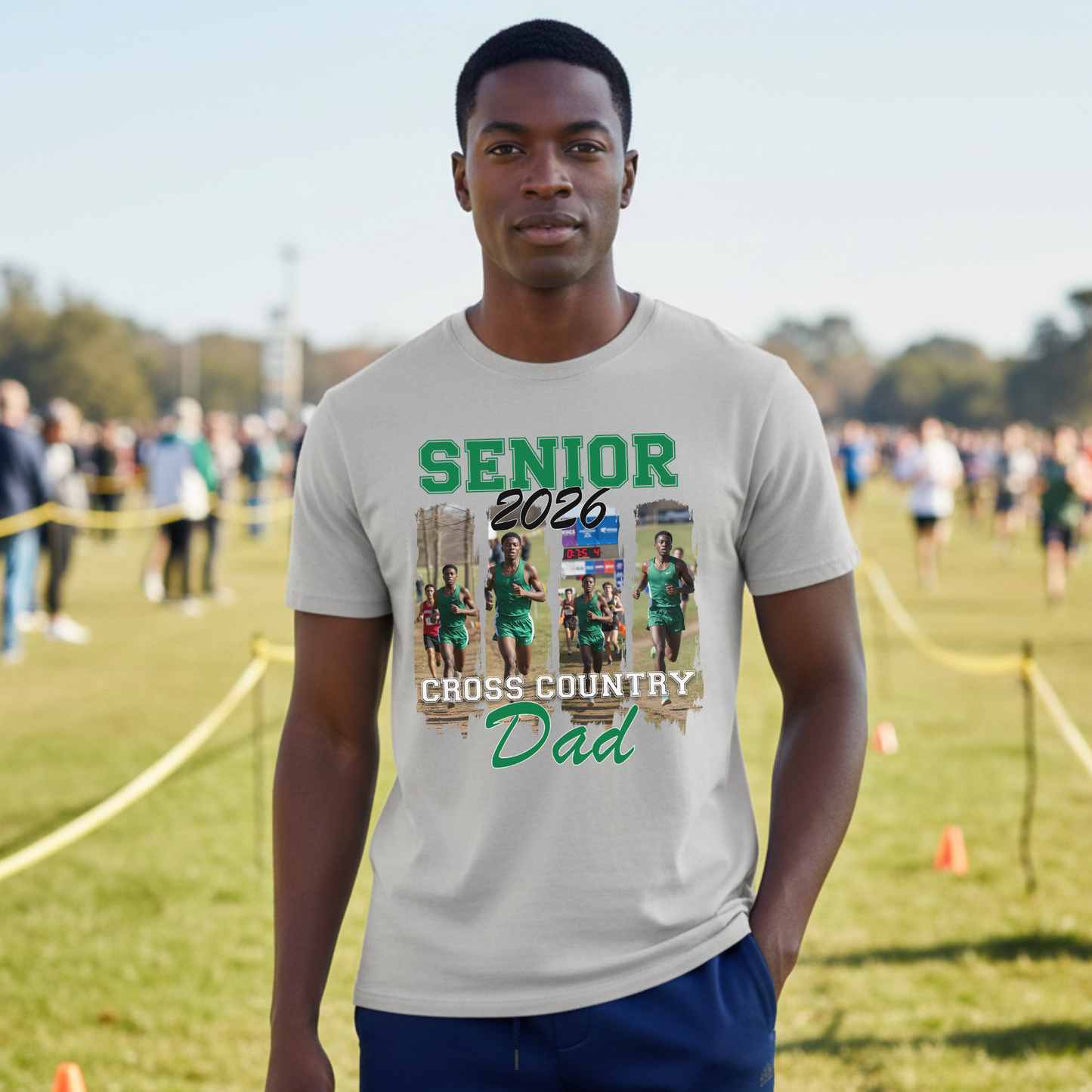 Senior 2026 Cross Country Family Shirts & Sweatshirts Personalized Supporter Apparel