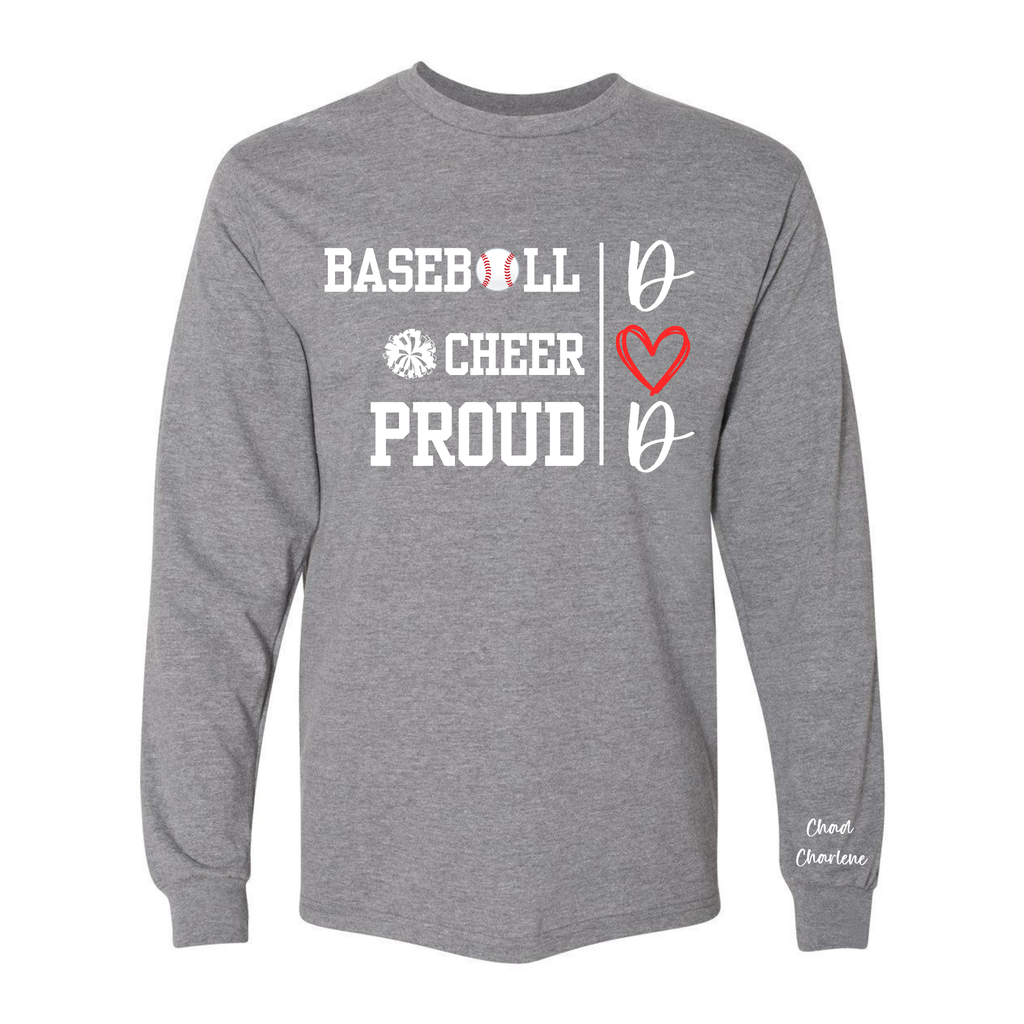 Custom Sports Mom or Dad Shirt Gildan T Shirt Long Sleeve Crewneck Sweatshirt and Hoodie