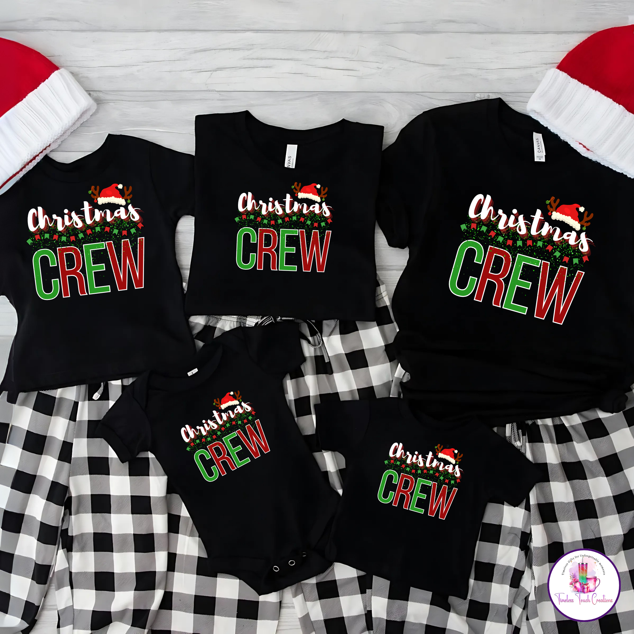Christmas Crew Shirt, Matching Family Christmas Outfit