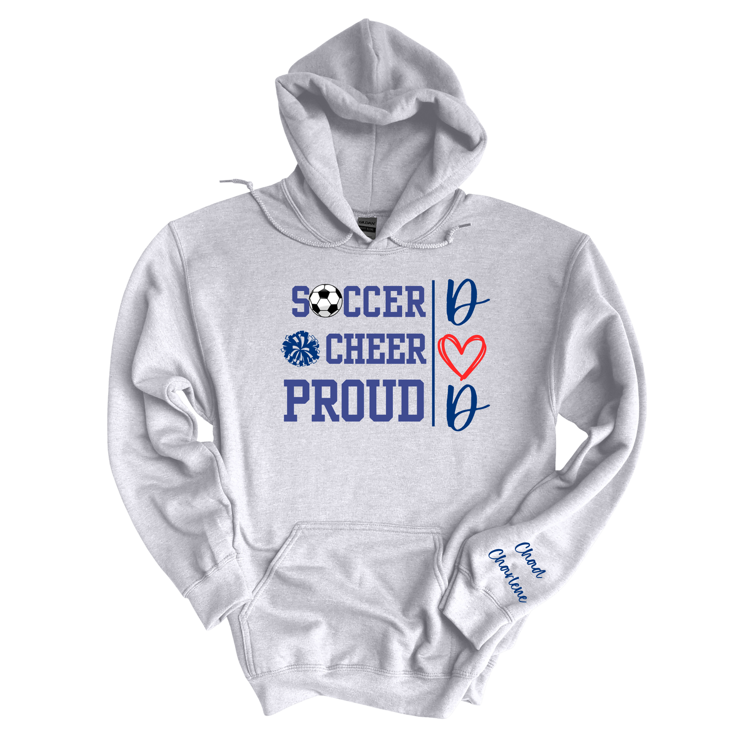 Custom Sports Mom or Dad Shirt Gildan T Shirt Long Sleeve Crewneck Sweatshirt and Hoodie