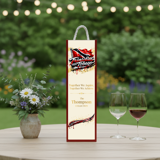 Custom Country Gift with Name and Motto
