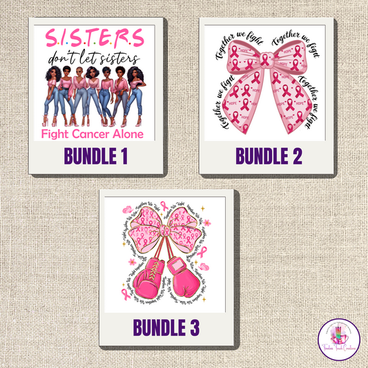 Stronger Together Supporter Bundle Breast Cancer Awareness Shirts Sweatshirts and Mugs