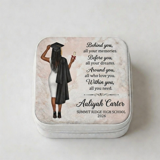 Personalized Graduation Jewelry Box | Custom Keepsake Gift
