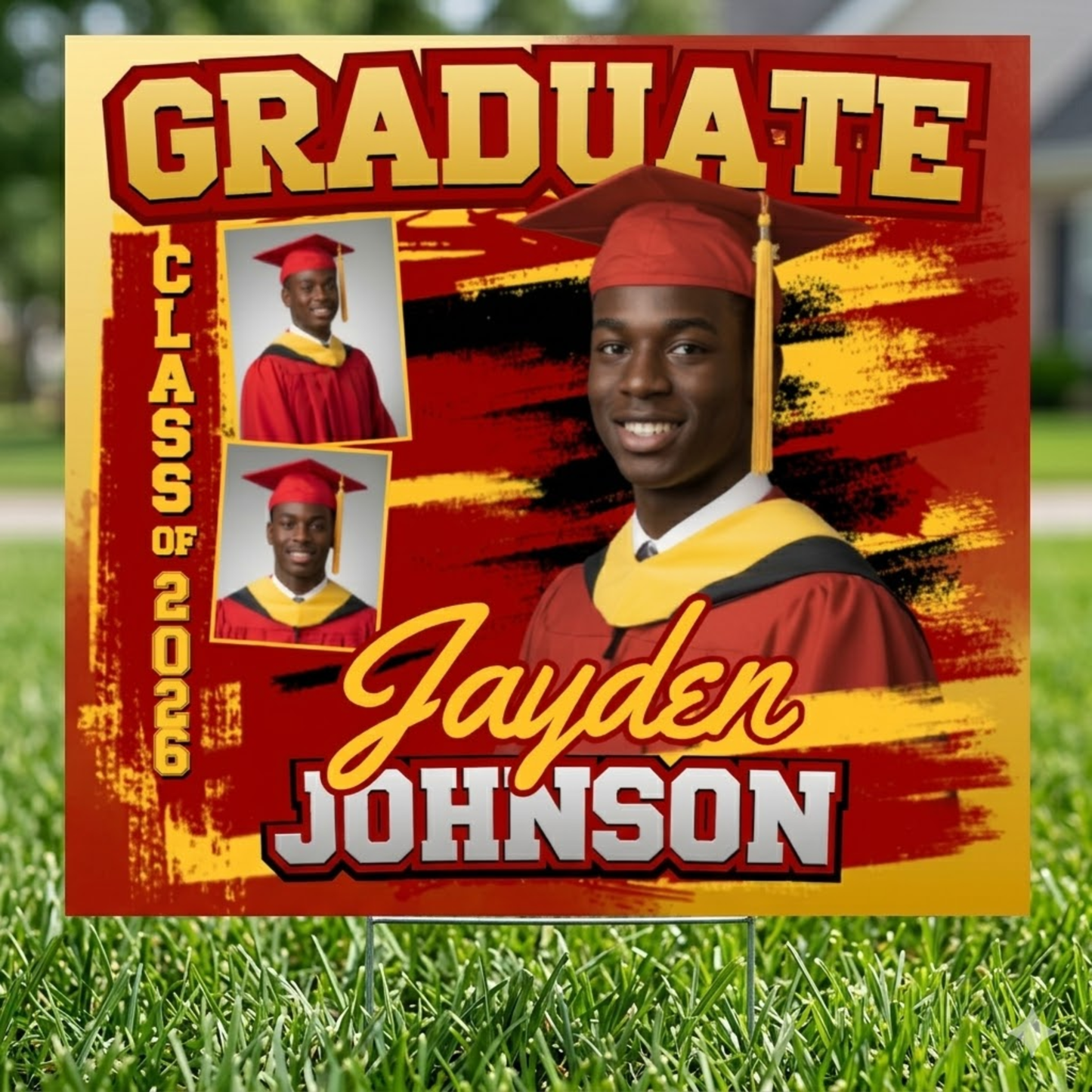 Graduation Yard Sign Personalized | Custom Senior Yard Sign