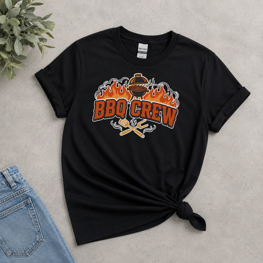 BBQ Crew Shirt | Bold Graphic Tee for Grill Masters
