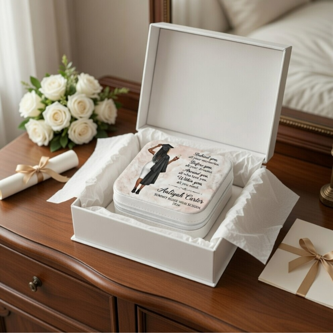 Personalized Graduation Jewelry Box | Custom Keepsake Gift