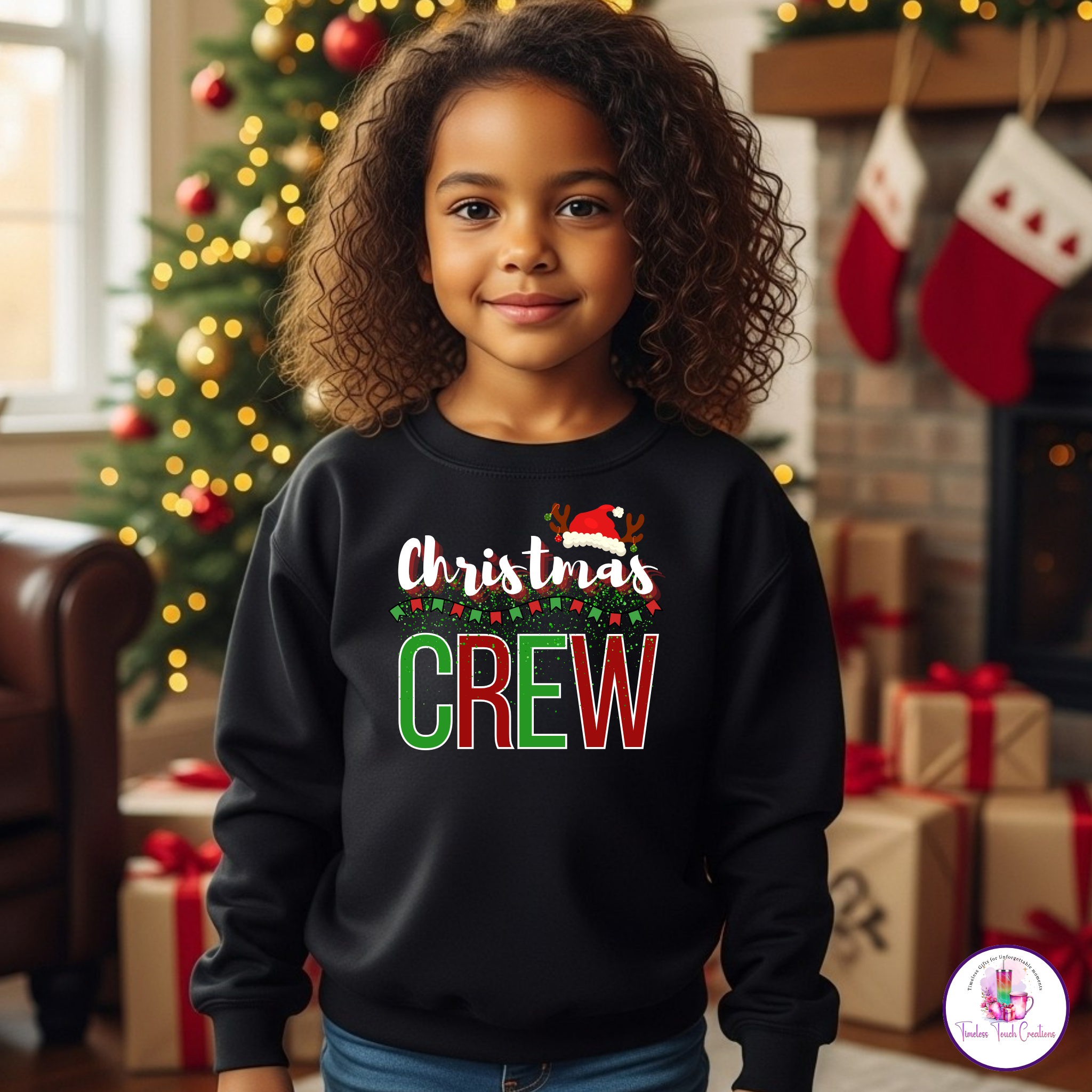 Christmas Crew Shirt, Matching Family Christmas Outfit