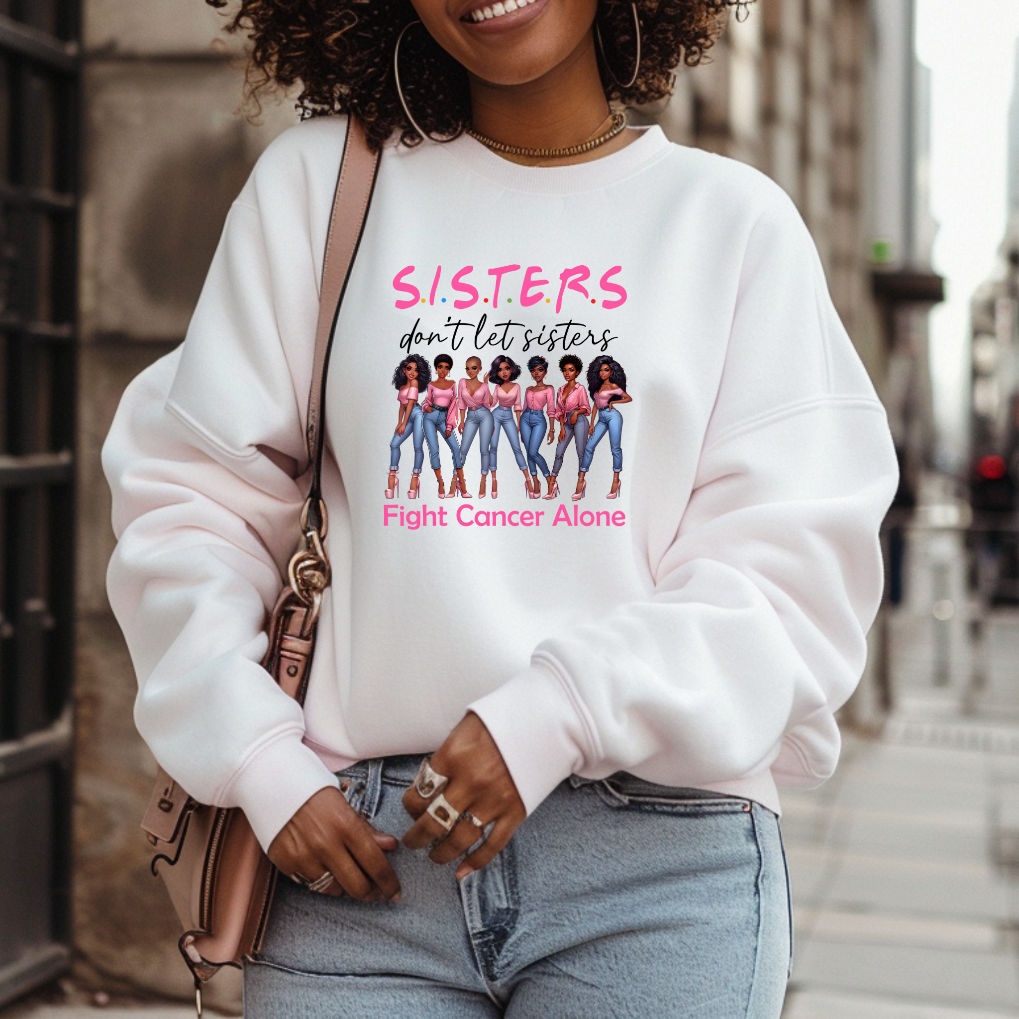 Stronger Together Supporter Bundle Breast Cancer Awareness Shirts Sweatshirts and Mugs
