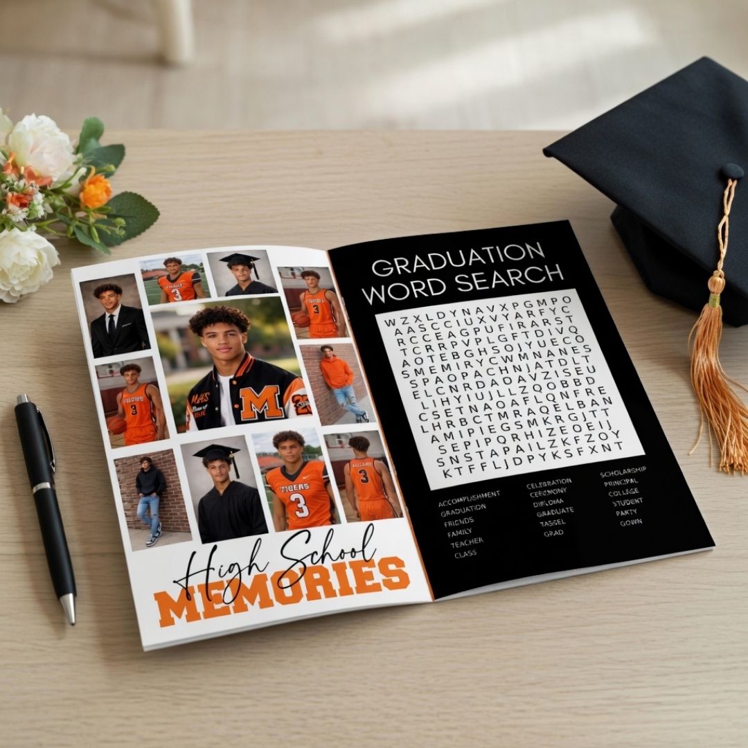 Personalized Graduation Booklet 2026 | Senior Memory Book