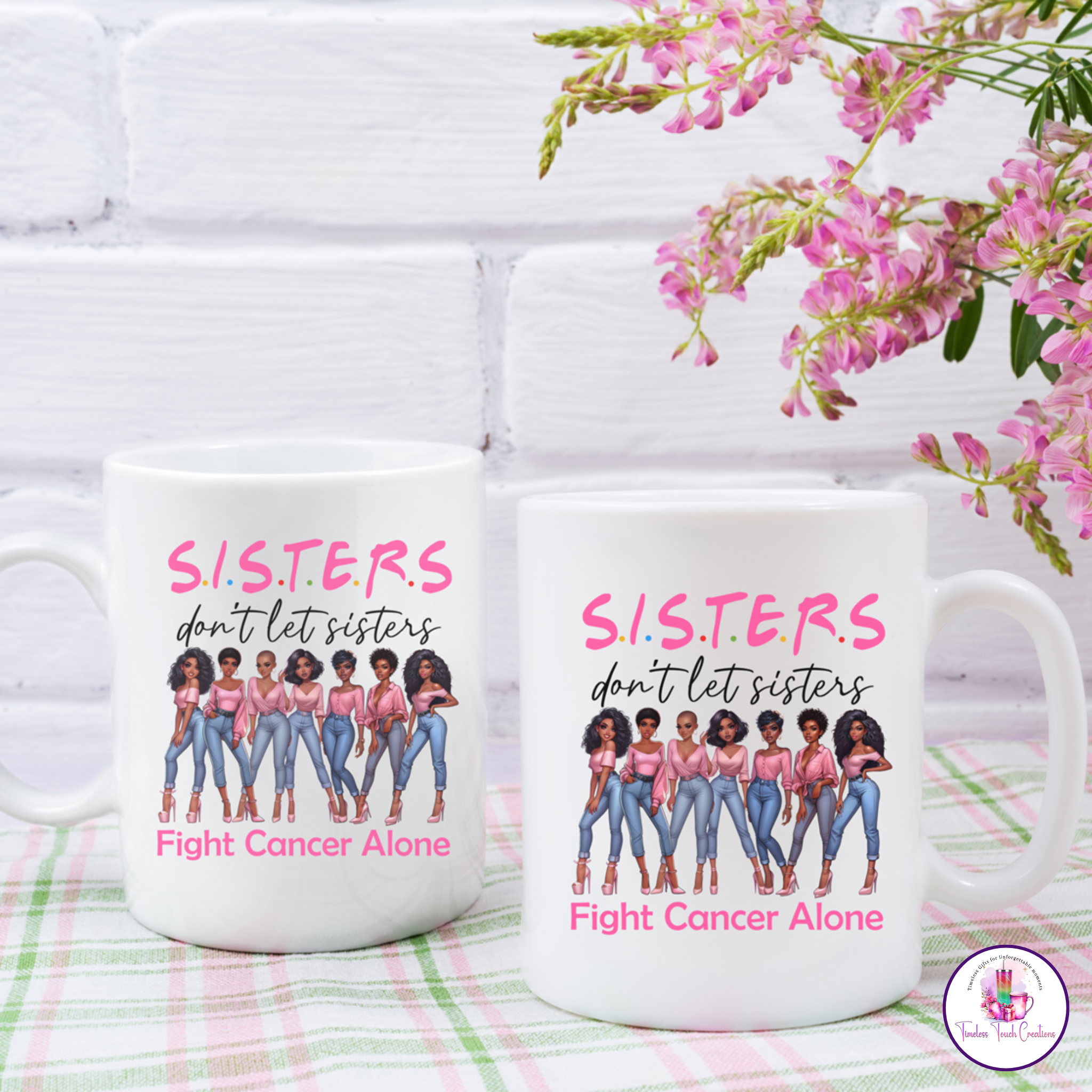Stronger Together Supporter Bundle Breast Cancer Awareness Shirts Sweatshirts and Mugs