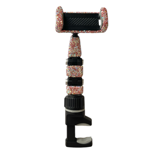 Universal Rhinestone Clip Phone Holder | Bling Phone Grip & Stand