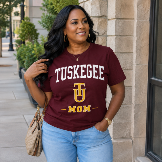 Tuskegee University Family Spirit Tee | HBCU School Monogram Apparel