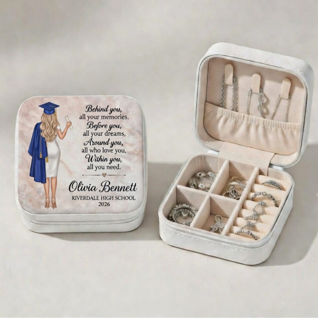 Personalized Graduation Jewelry Box | Custom Keepsake Gift