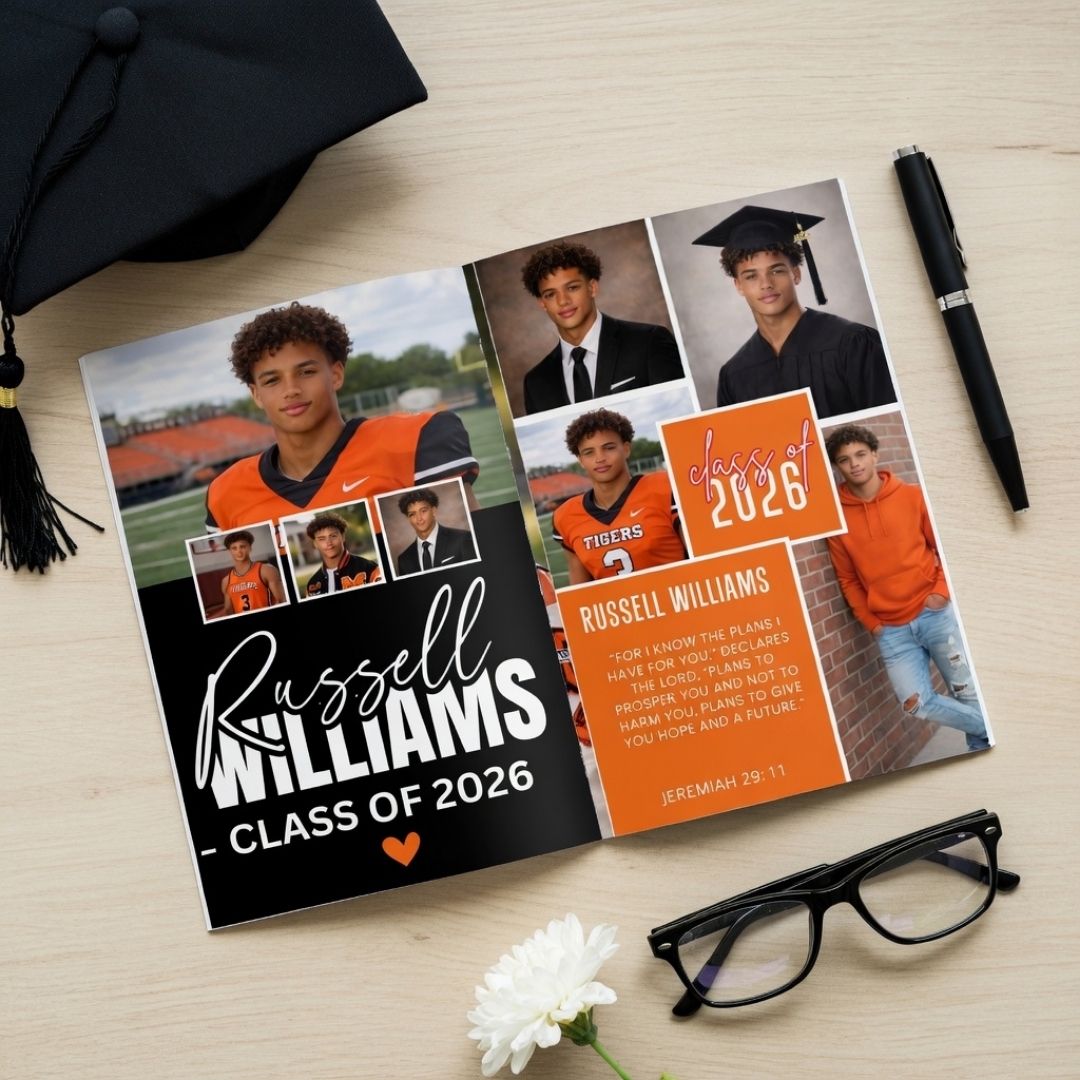 Personalized Graduation Booklet 2026 | Senior Memory Book