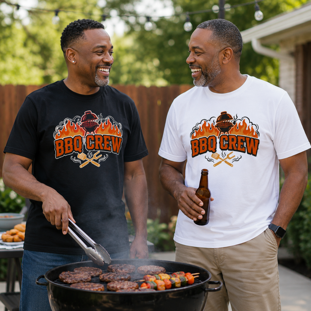 BBQ Crew Shirt | Bold Graphic Tee for Grill Masters
