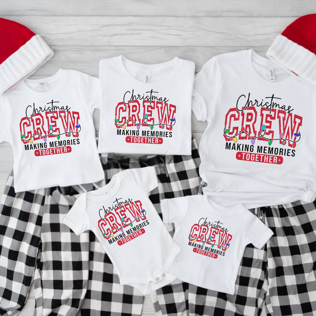 Christmas Crew Shirt 2025 | Matching Family Christmas Keepsake Shirts