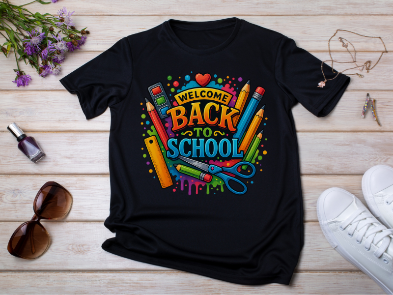 Welcome Back to School Custom T-Shirt – Make a Bold Statement in Style