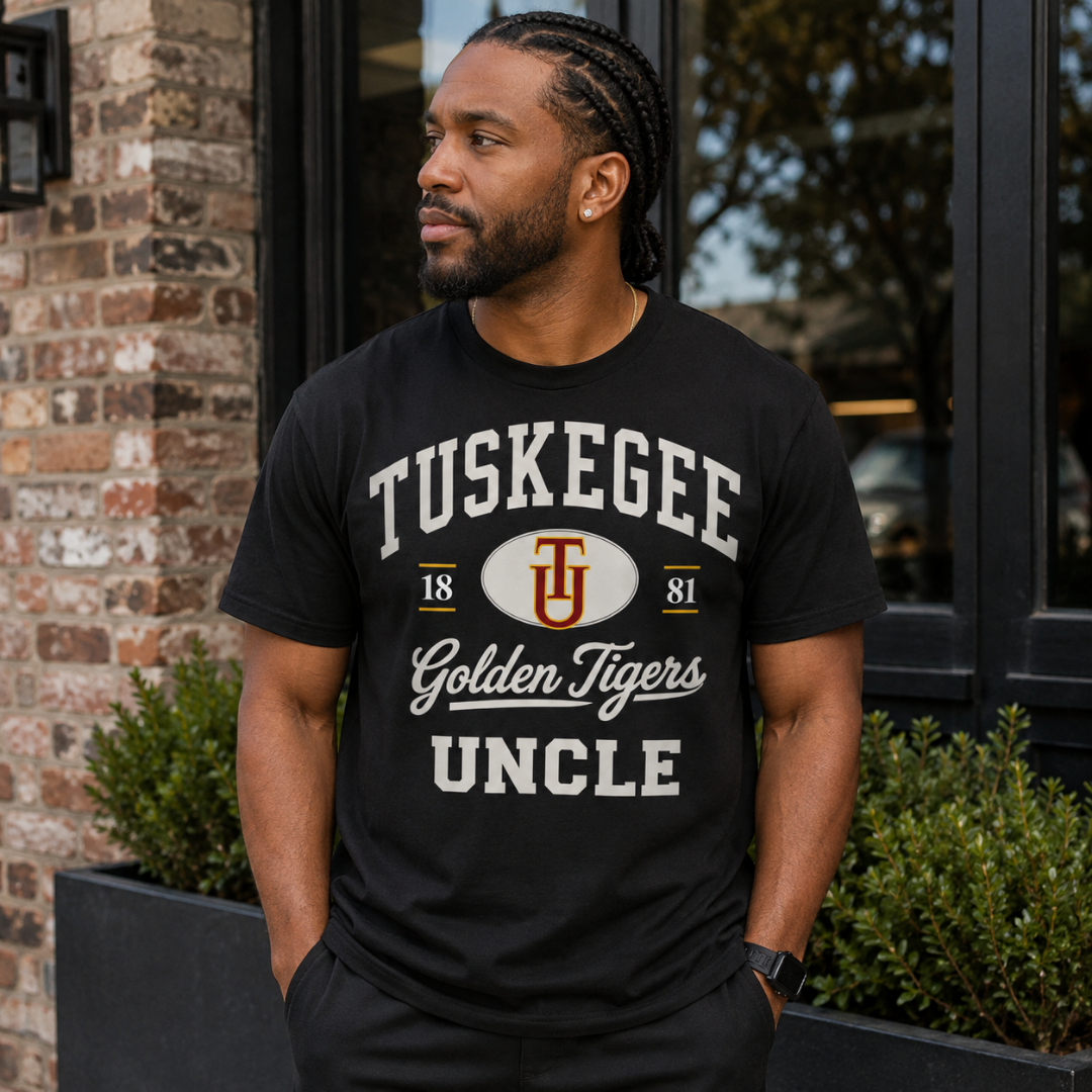 Tuskegee University Retro 1881 Oval Badge | HBCU Legacy Family Apparel