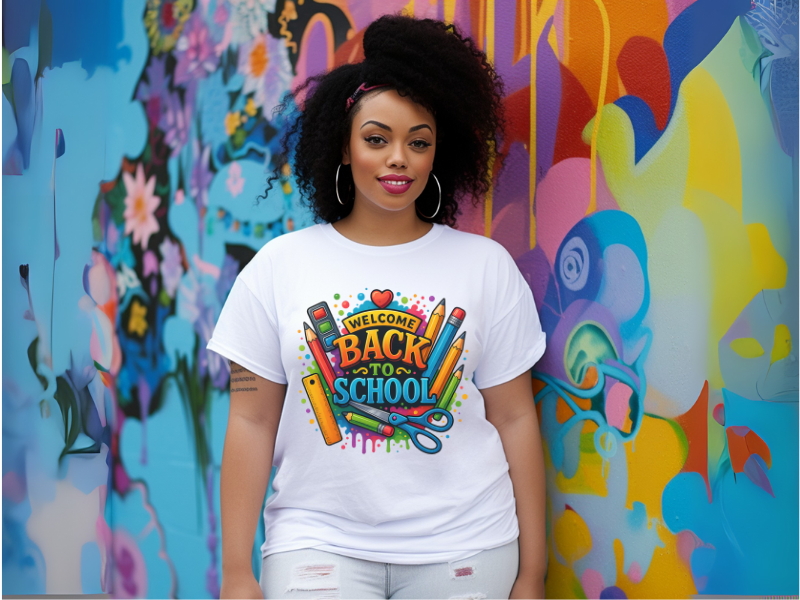 Welcome Back to School Custom T-Shirt – Make a Bold Statement in Style
