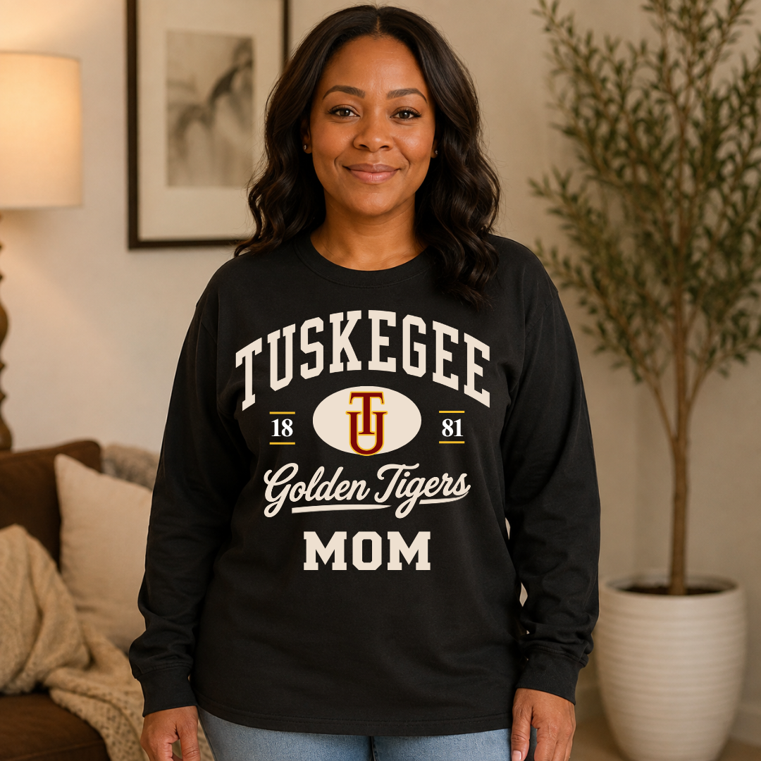 Tuskegee University Retro 1881 Oval Badge | HBCU Legacy Family Apparel