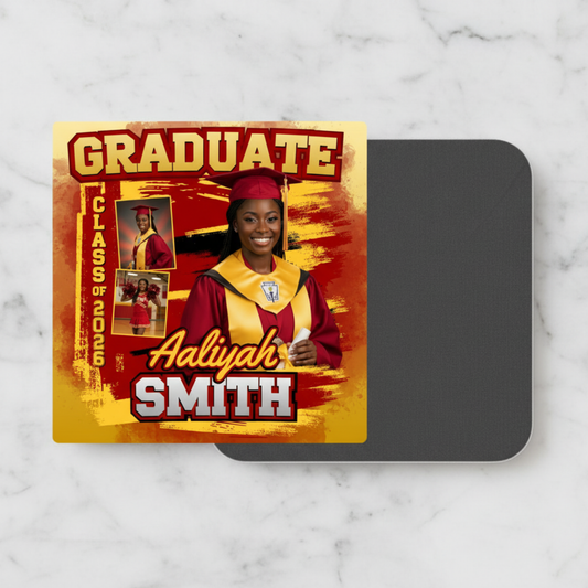 Personalized Graduation Magnets | Senior Gift Set of 6