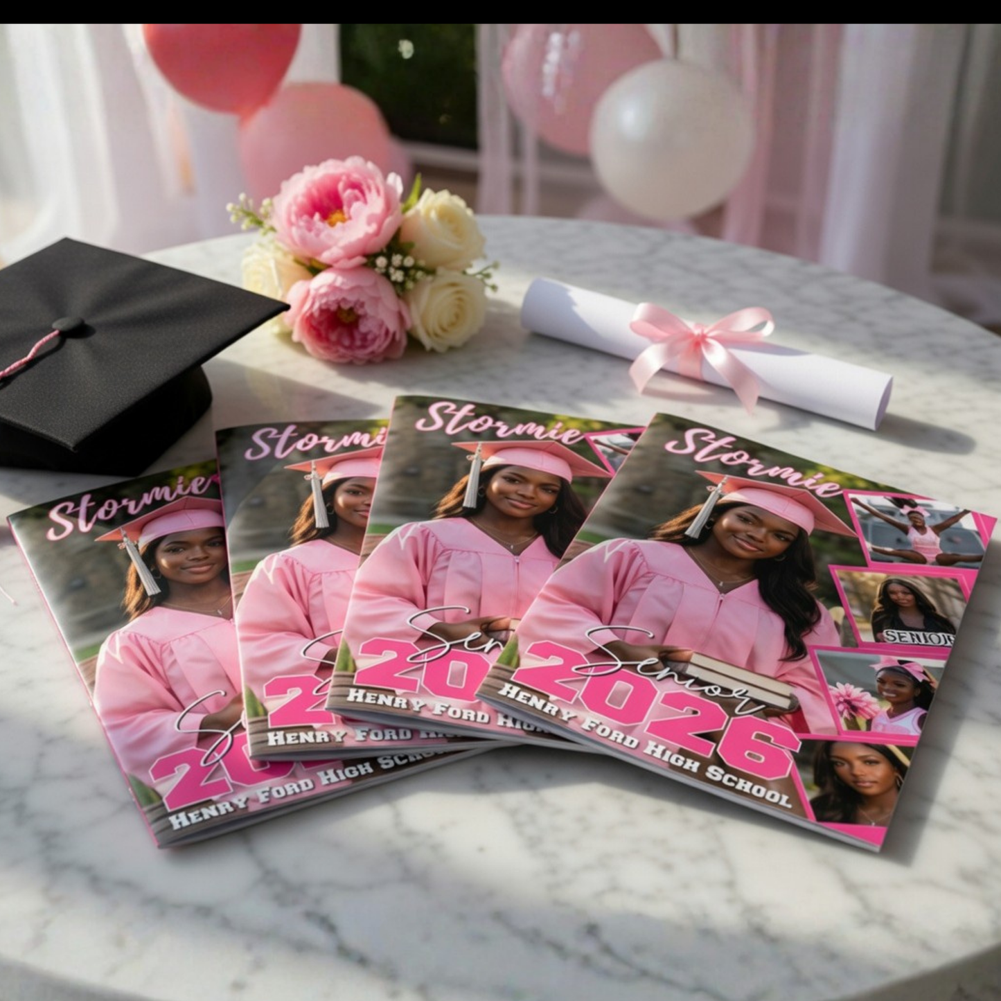 Graduation Memory Booklet Pack | Personalized Custom Senior Grad Gift
