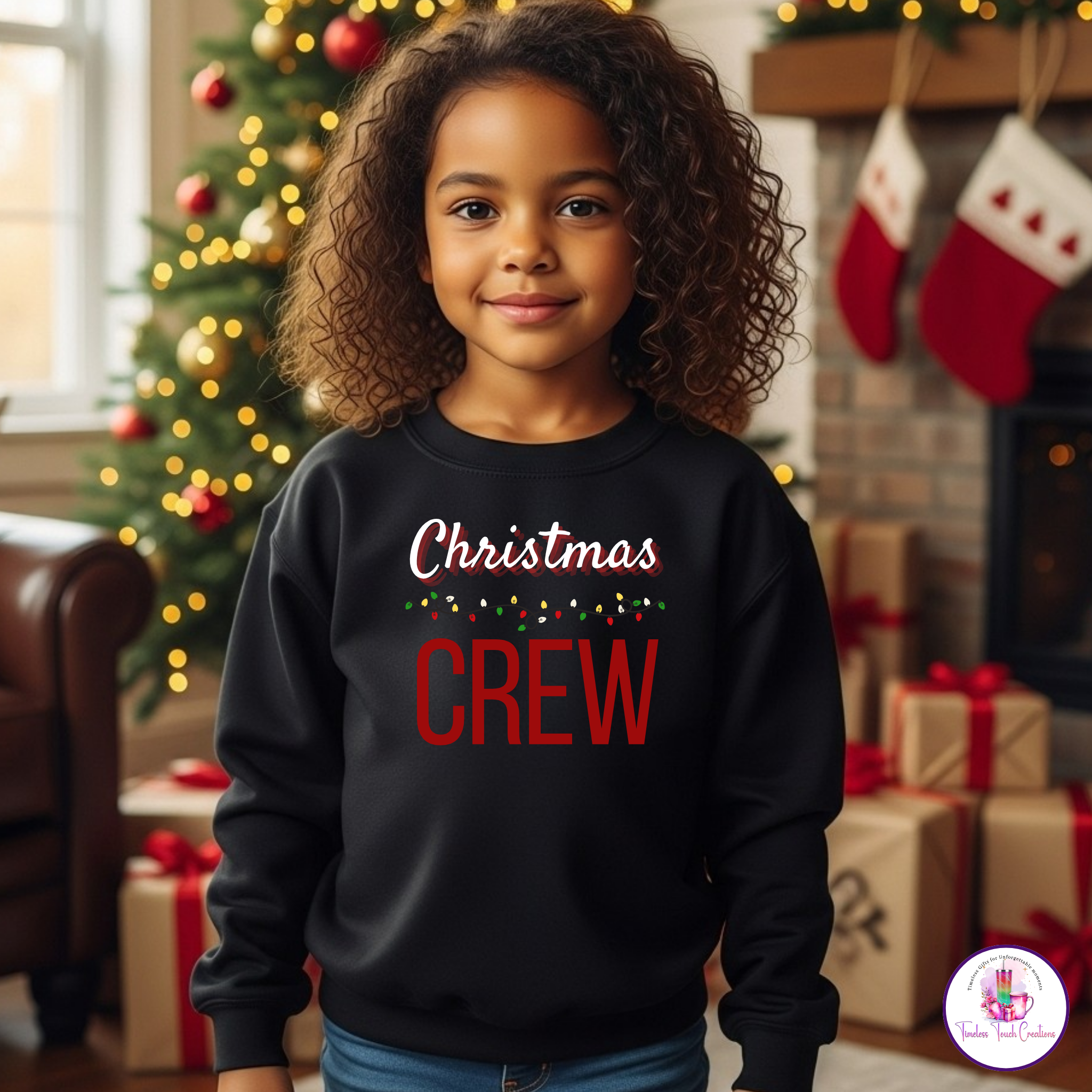 Family Christmas Shirt Christmas Crew Matching Holiday Outfit