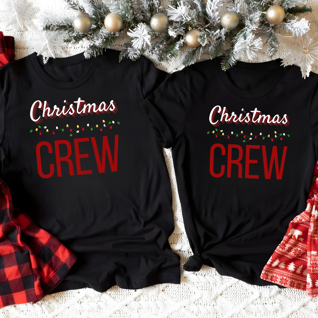 Family Christmas Shirt Christmas Crew Matching Holiday Outfit