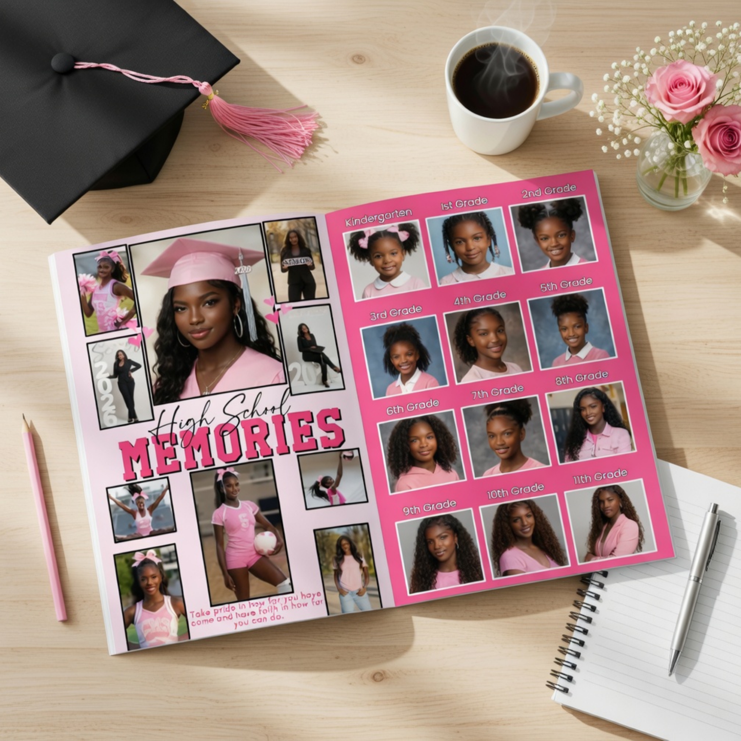 Graduation Memory Booklet Pack | Personalized Custom Senior Grad Gift