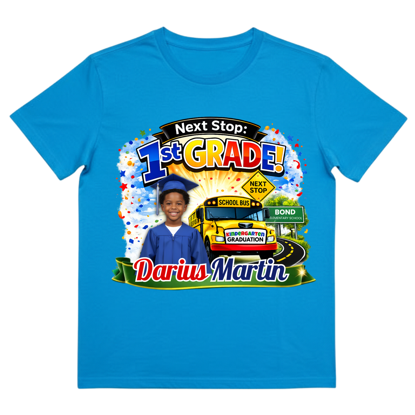 Personalized Kindergarten Graduation Shirt | Custom Photo