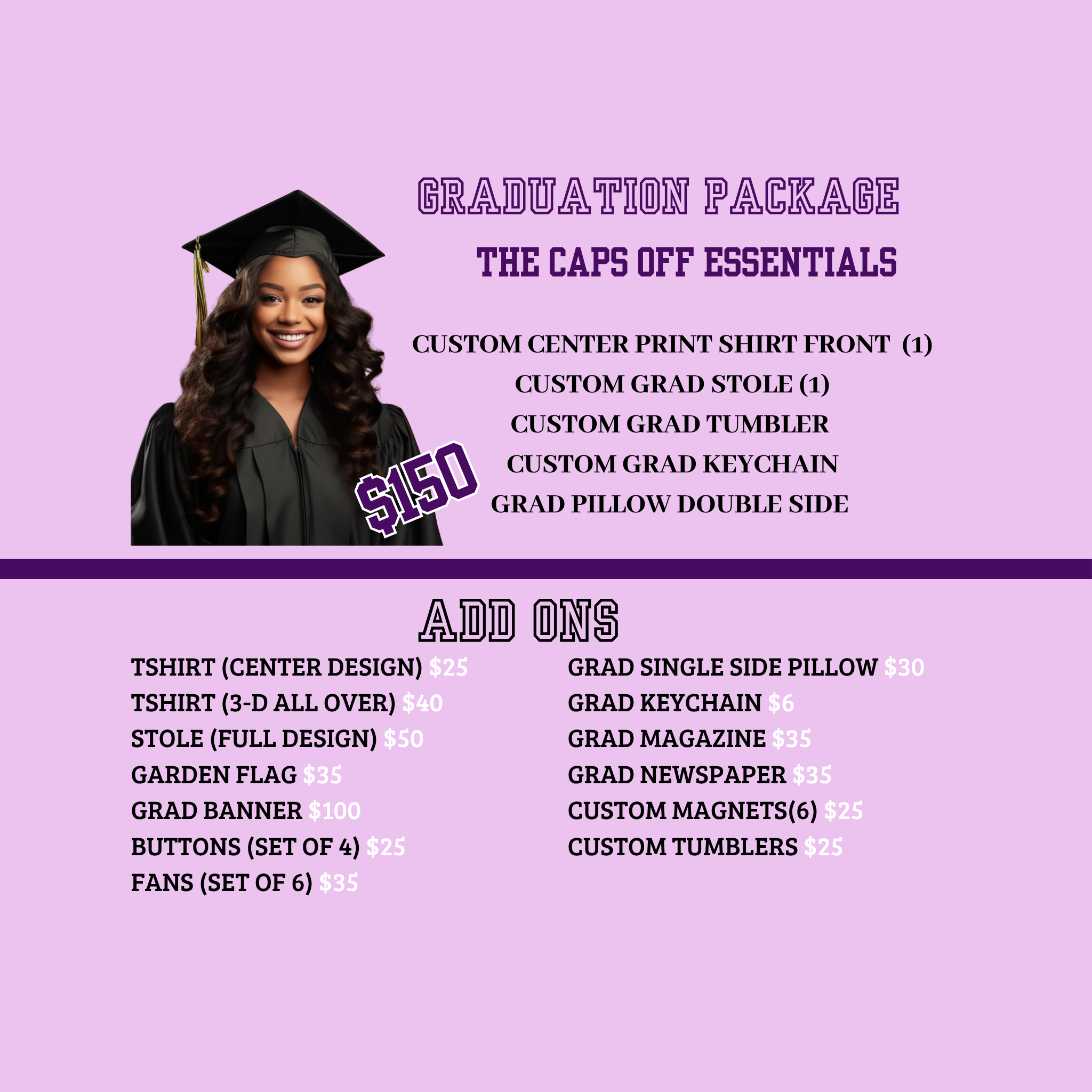 Caps Off Essentials Graduation Gift Bundle