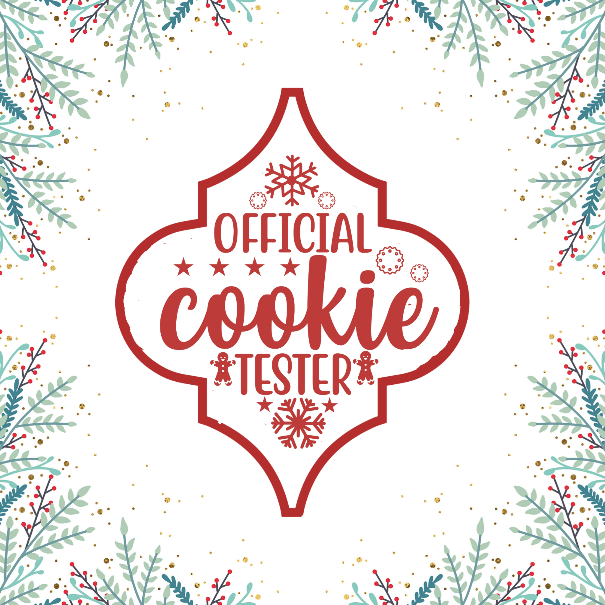 Funny Christmas Ornaments 2025 – Ceramic Tile Holiday Ornaments with Humorous Sayings