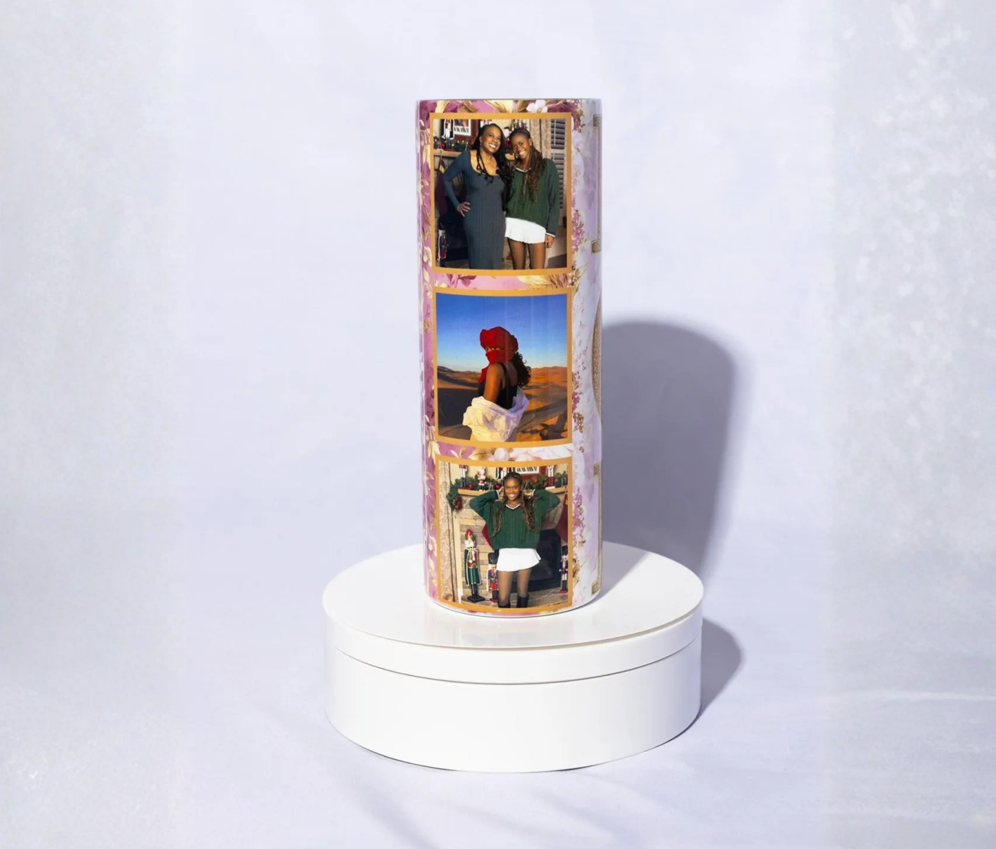 Best Mom Ever Custom Photo Tumbler 20 oz | Personalized Gift for Mom