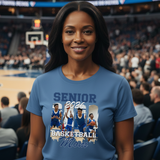 Senior 2026 Family Shirt Basketball Graduation Shirt
