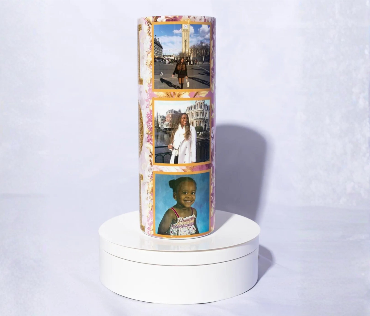 Best Mom Ever Custom Photo Tumbler 20 oz | Personalized Gift for Mom