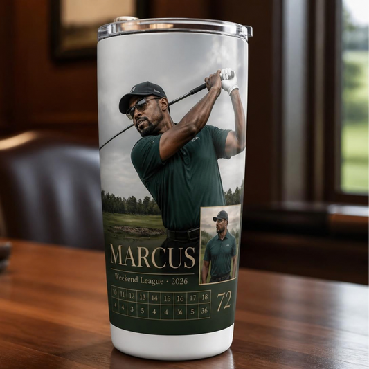 Custom 20 oz Sports Tumbler | Personalized Drinkware Keepsake
