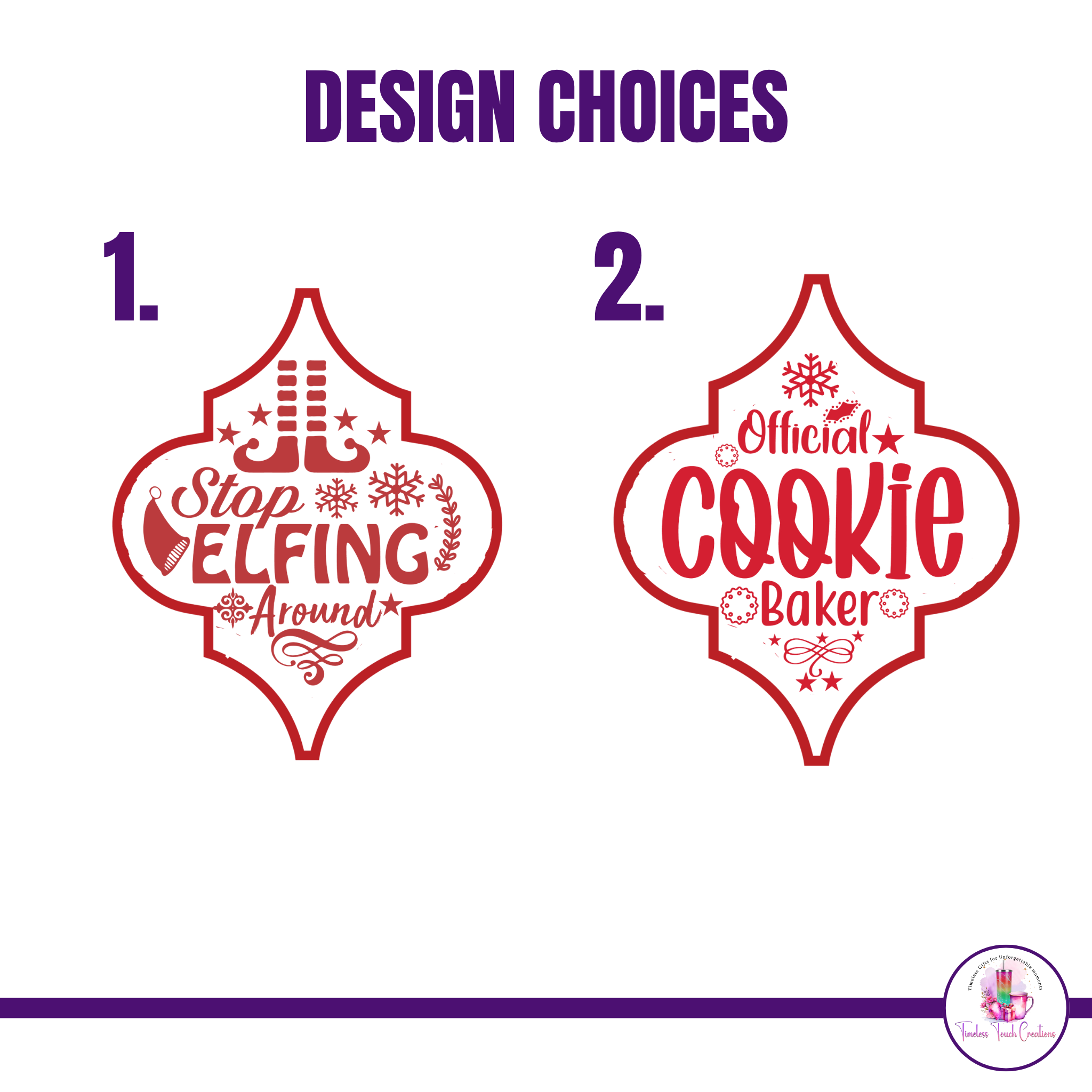 Funny Christmas Ornaments 2025 – Ceramic Tile Holiday Ornaments with Humorous Sayings