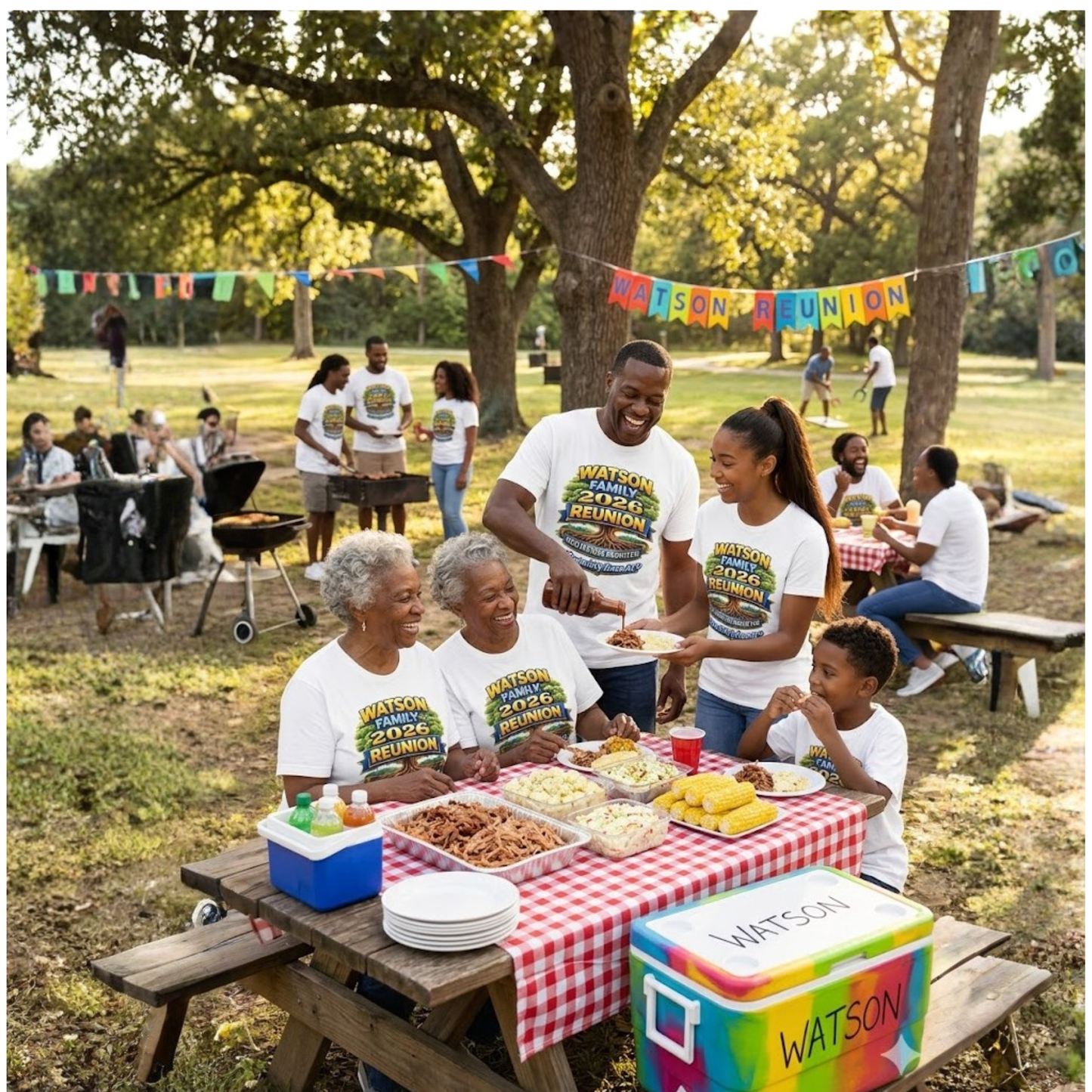 Custom Family Reunion Shirts | Personalized Group Tees