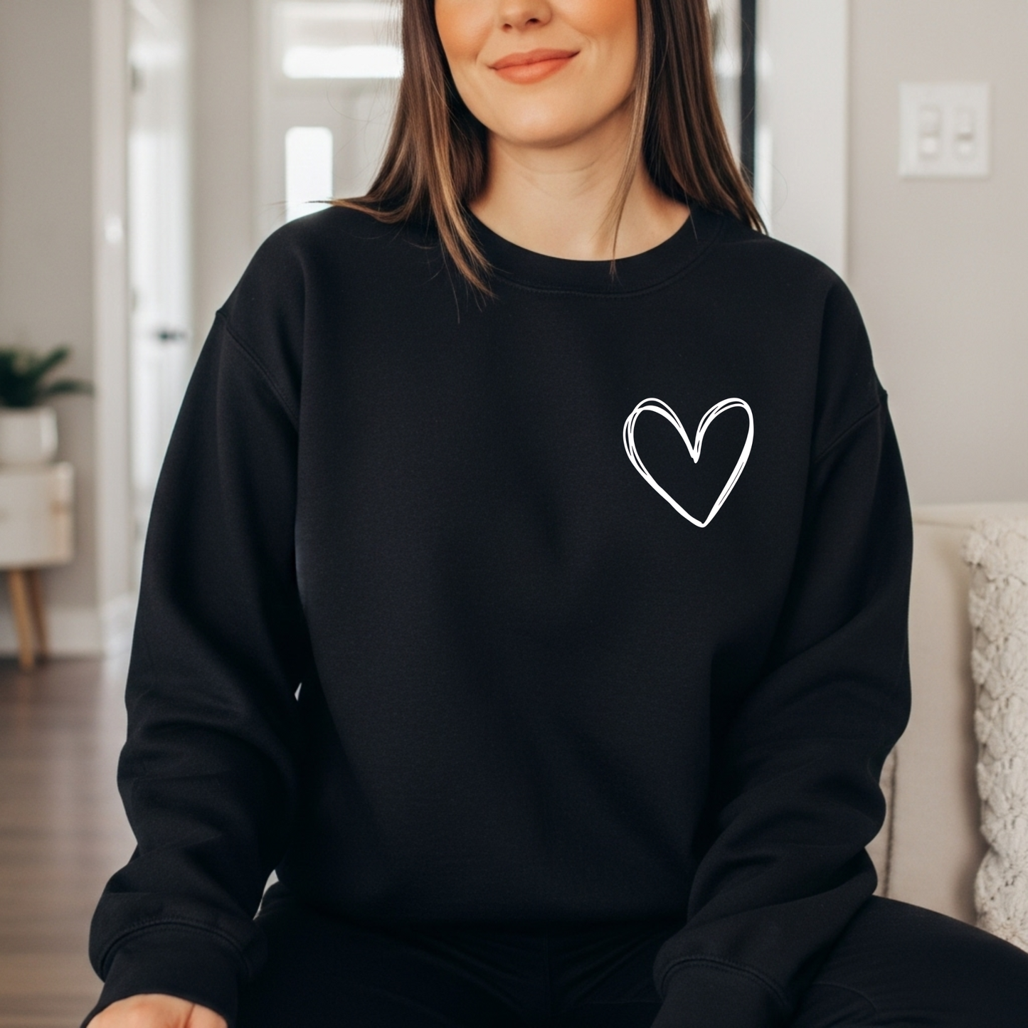 Valentines Heart Sweatshirt