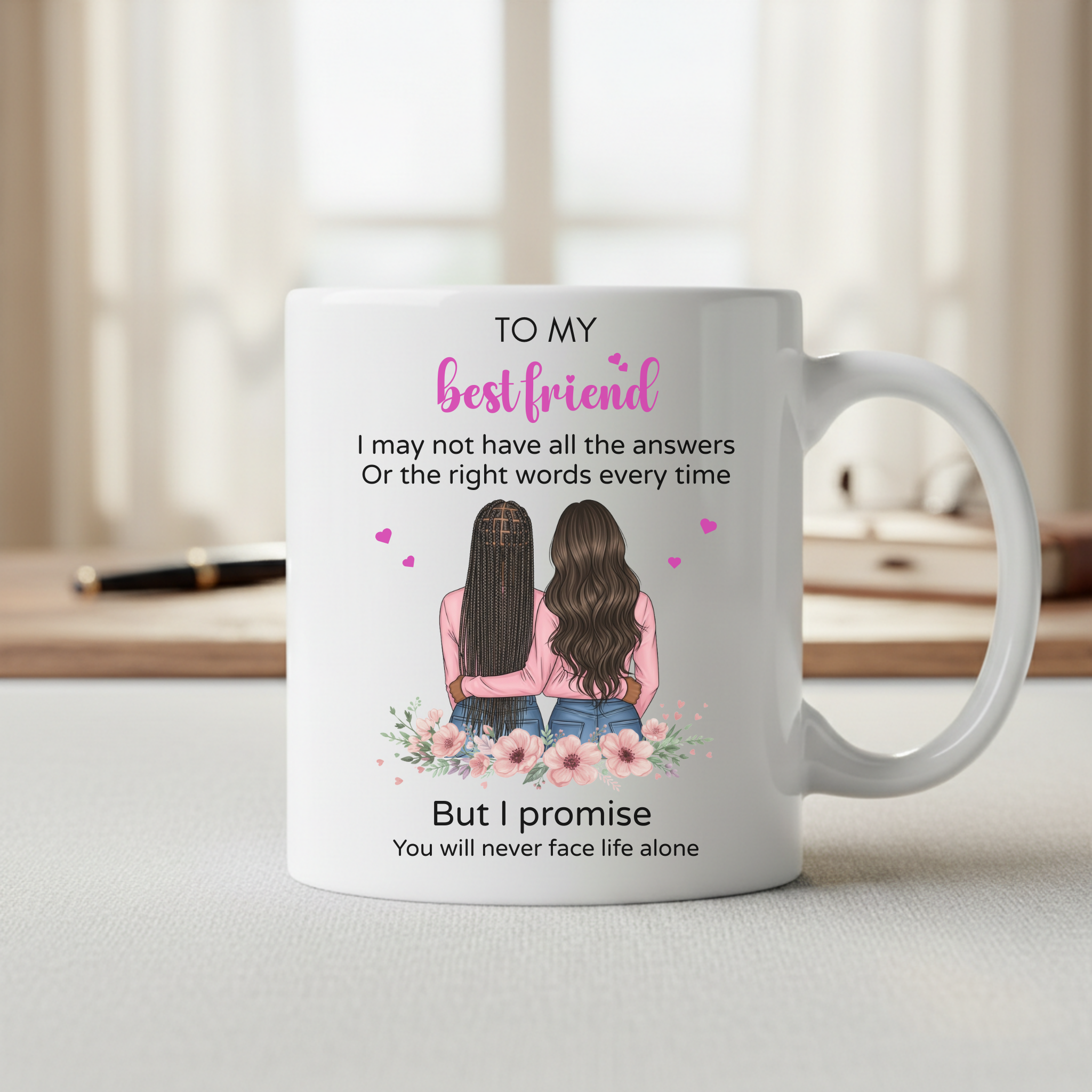Personalized Friendship Mug 15oz - Custom Gift with Heartfelt Messages